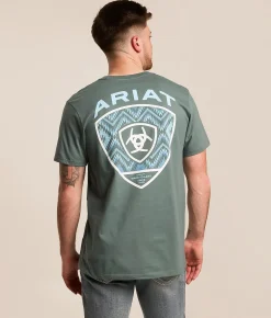 Tops | Ariat Southwest Rattler T-Shirt Balsam Green