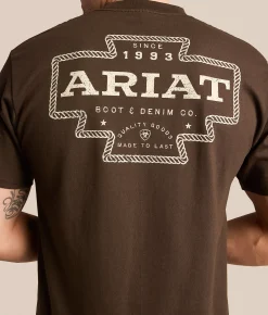 Ariat Southwest Rope Lock T-Shirt Java Online