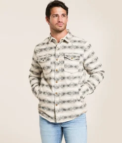 Gentry County Southwest Sherpa Shacket Cream Tan Discount