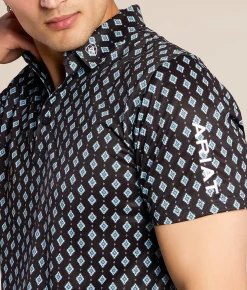 Ariat Southwest TEK Polo Black Best