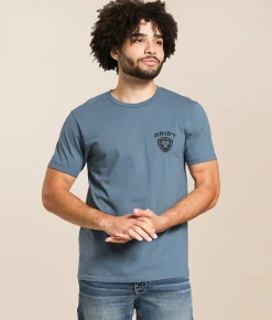 Ariat Southwest Tombstone T-Shirt Light Denim Best