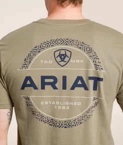 Ariat Southwest Wooden Retro T-Shirt Fallen Rock Discount