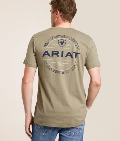 Ariat Southwest Wooden Retro T-Shirt Fallen Rock Discount