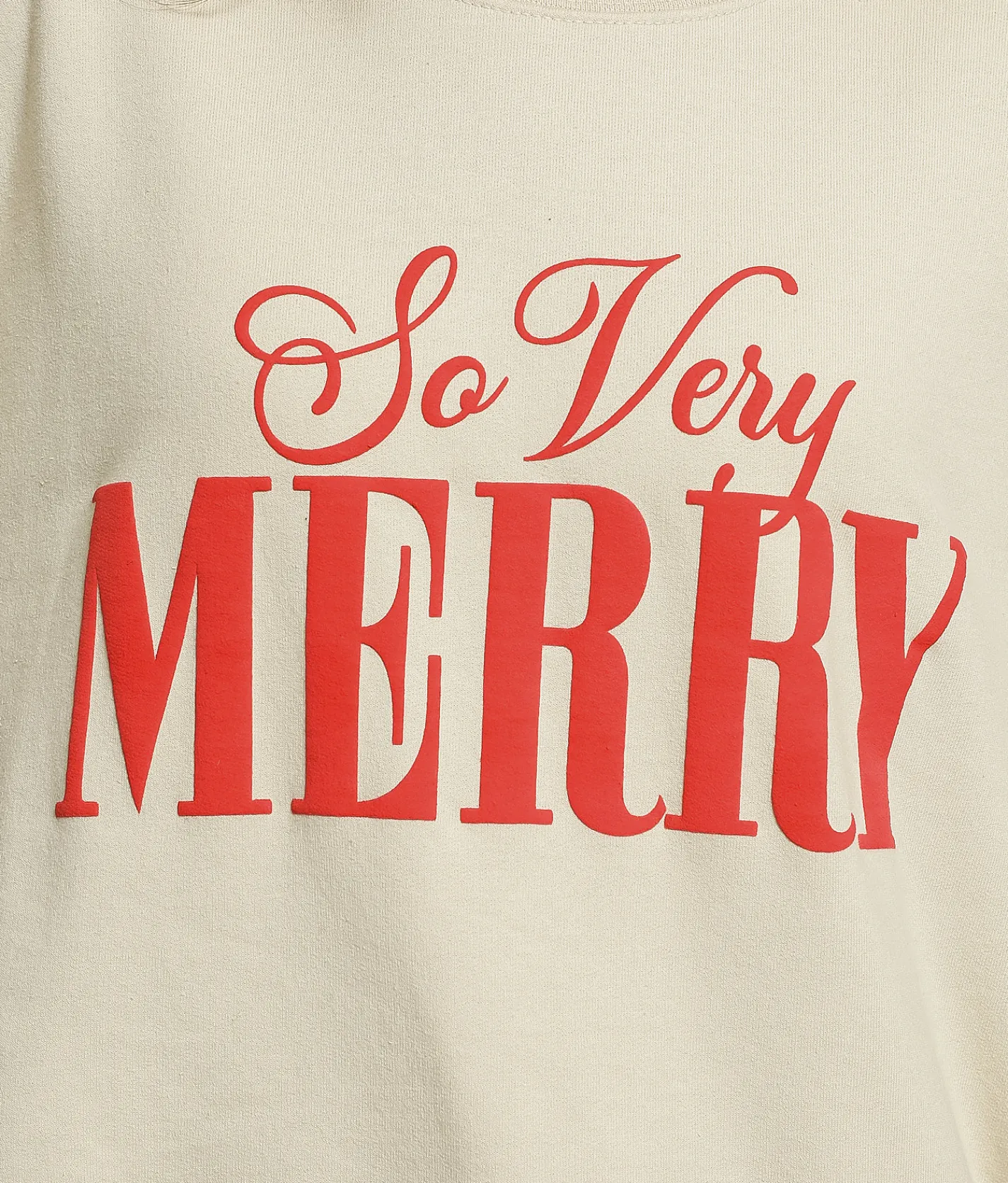 Goodie Two Sleeves So Very Merry Pullover Sand Outlet