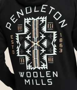 Pendleton Spider Rock Hooded Sweatshirt Black