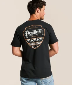 Pendleton Spider Rock Shield T-Shirt Black Outlet