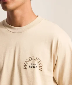Graphic T-Shirts | Pendleton Spider Rock Skull T-Shirt Sand