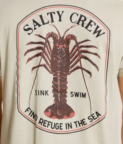 Tops|Graphic T-Shirts | Salty Crew Spiny Classic T-Shirt Bone