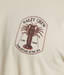 Tops|Graphic T-Shirts | Salty Crew Spiny Classic T-Shirt Bone