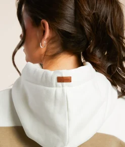 Tops | Wanakome Spira Color Block Hooded Sweatshirt Spearmint Mix