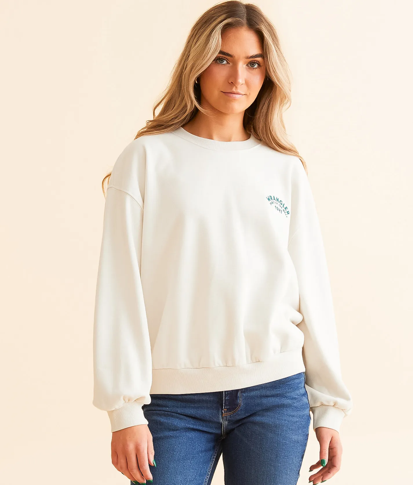 Tops | Wrangler® Spirit Of The West Pullover Vintage White