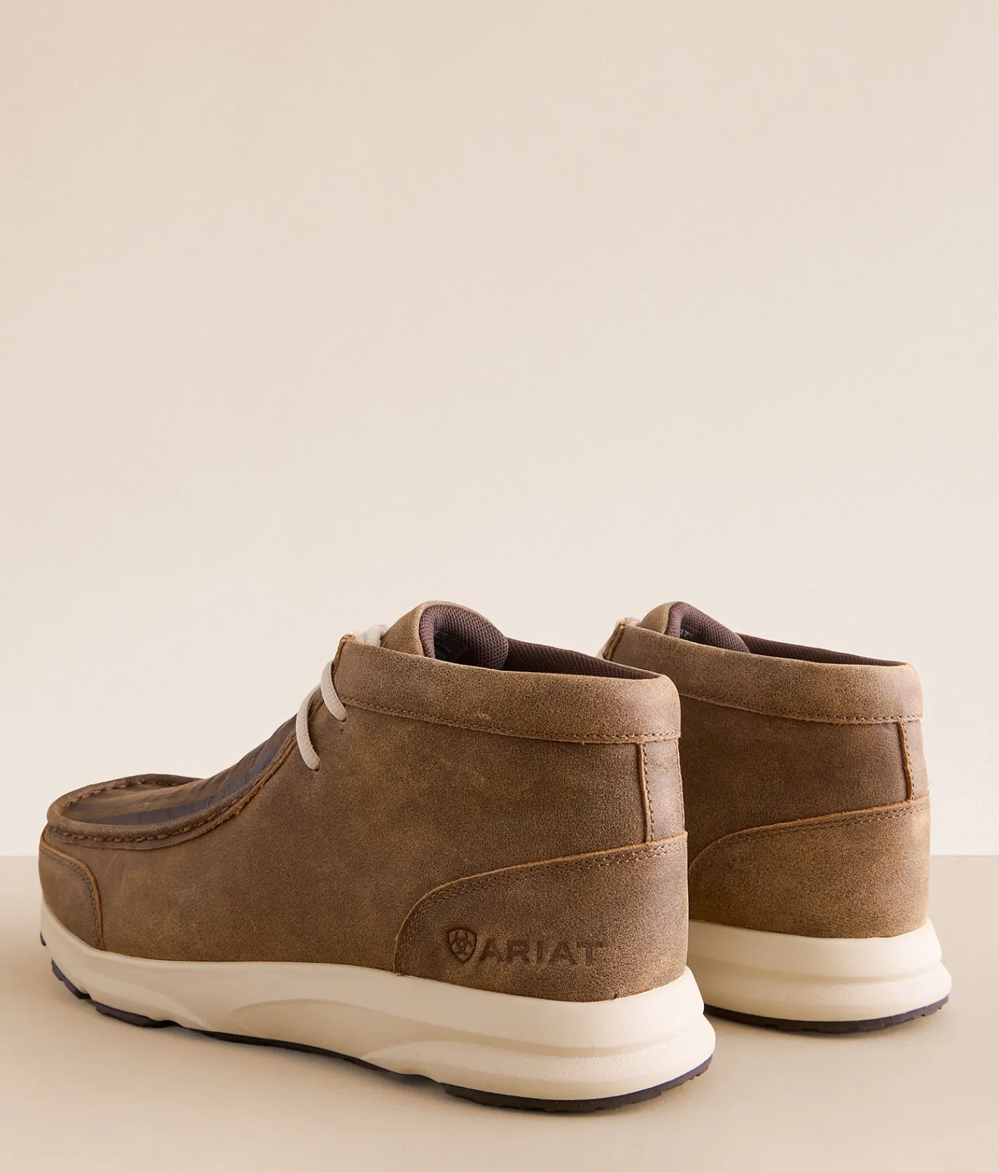 Shoes | Ariat Spitfire Leather Moccasin Boot Amr Flag Print Brown Bomb