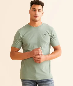 Graphic T-Shirts | Veece Splender Split T-Shirt Jade Heather