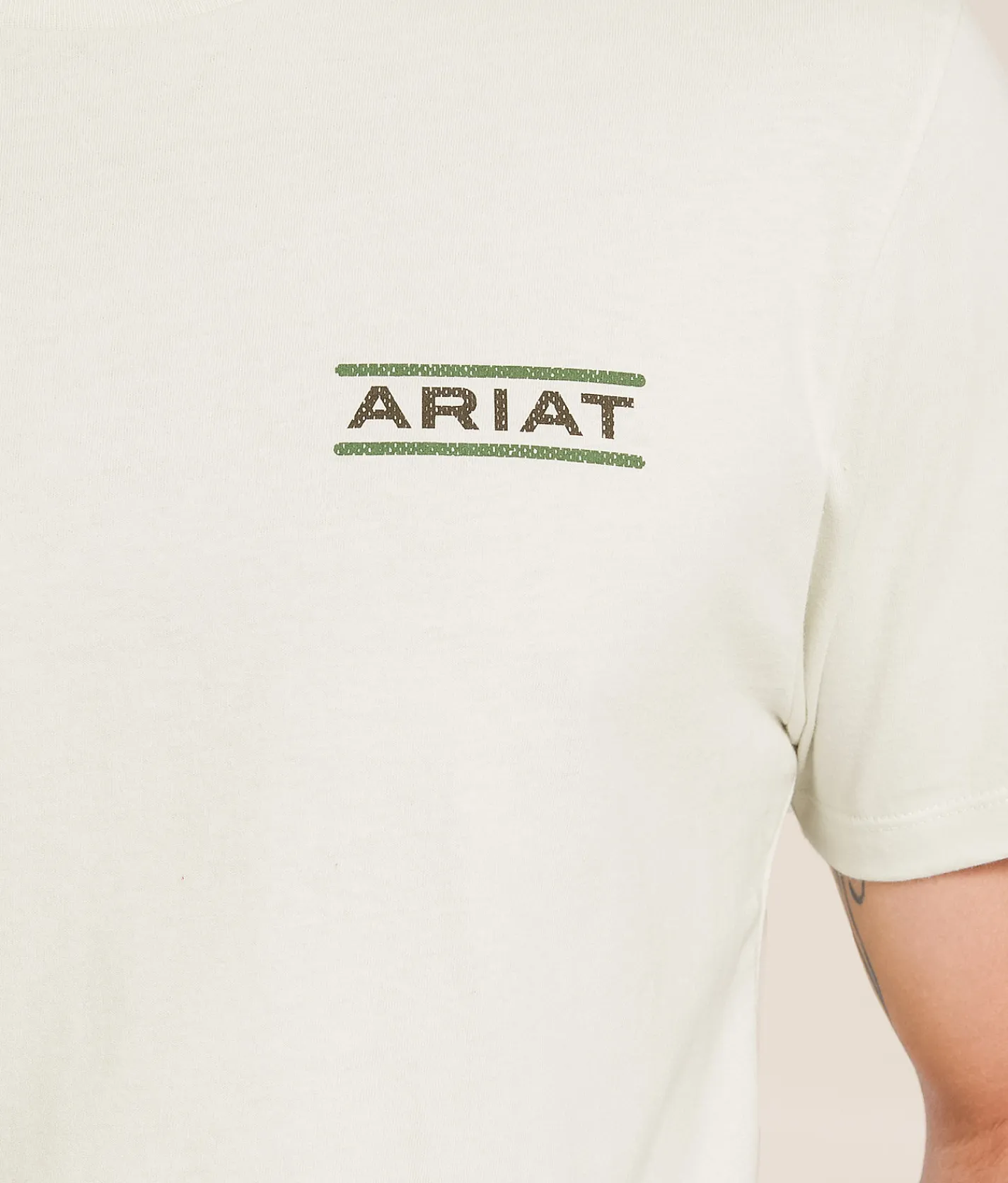 Ariat Split Diamond Blanket T-Shirt Silver Birch Online