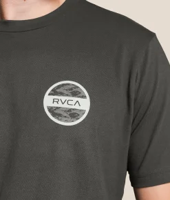 Tops|Graphic T-Shirts | RVCA Splitter T-Shirt Pirate Black