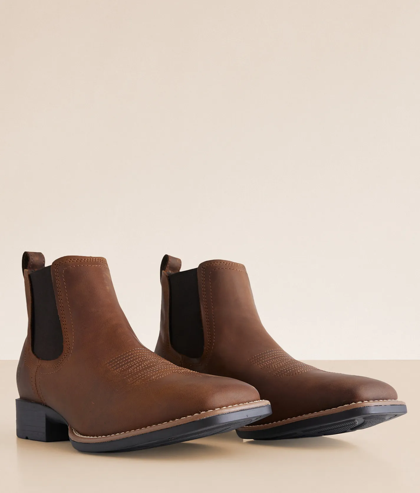 Shoes | Ariat Sport Booker Ultra Leather Chelsea Boot Distressed Tan