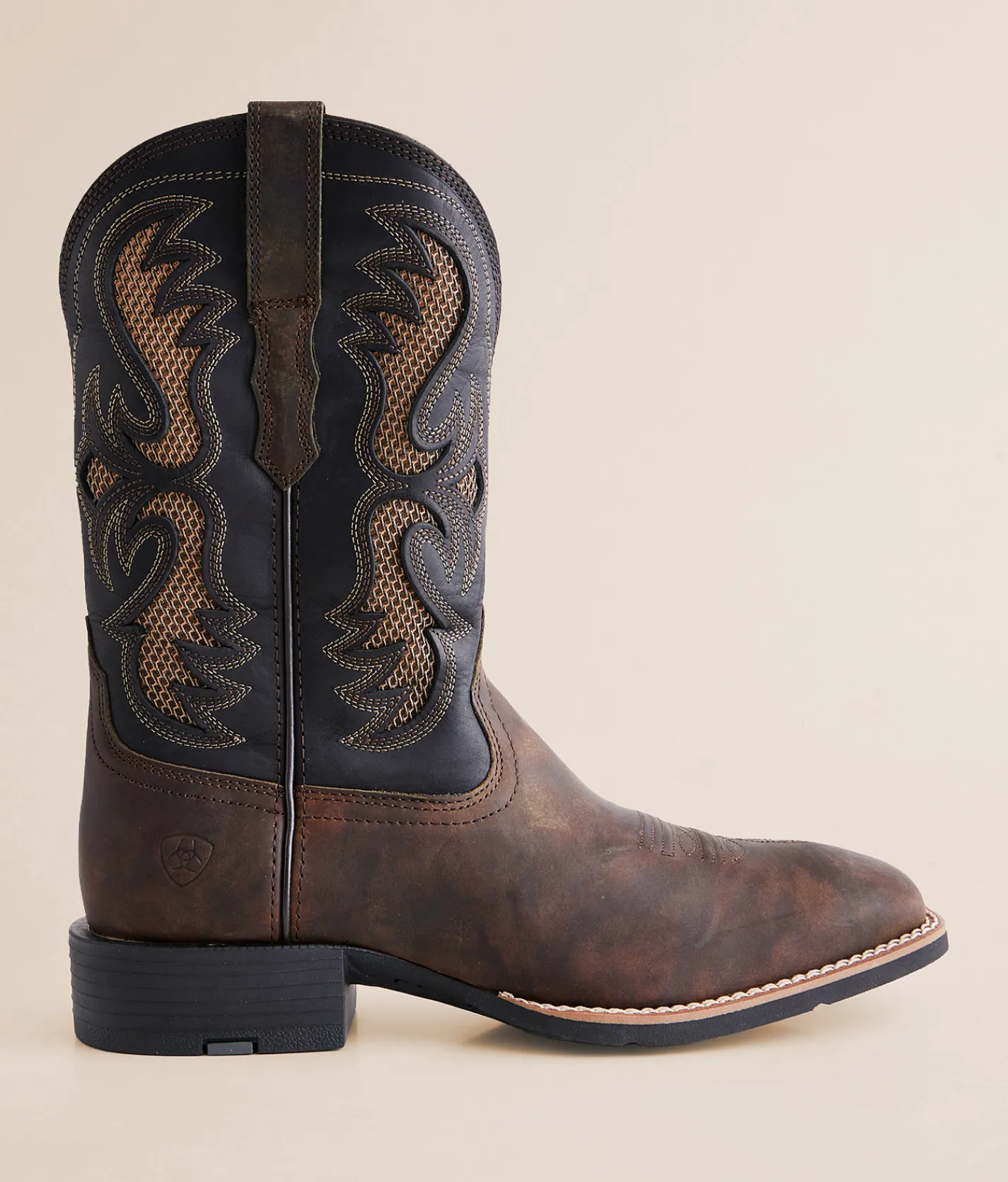 Shoes | Ariat Sport Fresco VentTEK Leather Cowboy Boot Hrd Brn Blk Ink
