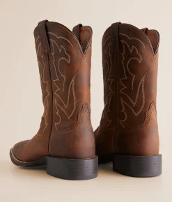 Ariat Sport Outdoor Leather Cowboy Boot Distressed Brown Hot