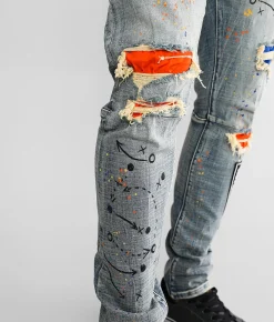 Sale Jeans|Bottoms | Smoke Rise® Sport Taper Stretch Jean Placid Blue