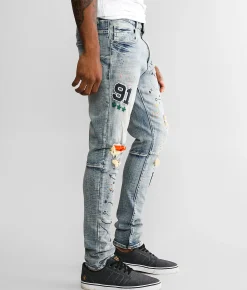 Sale Jeans|Bottoms | Smoke Rise® Sport Taper Stretch Jean Placid Blue