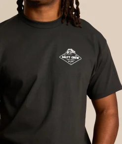 Salty Crew Spotted T-Shirt Vintage Black Hot