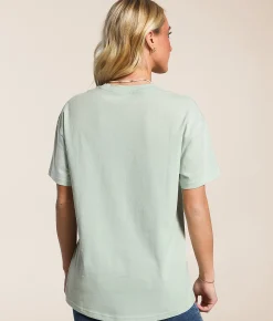 LIV Outdoor Spring Bloom Reagan T-Shirt Subtle Green Outlet