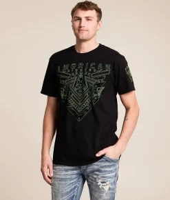 Tops|Graphic T-Shirts | American Fighter Springbrook T-Shirt Black