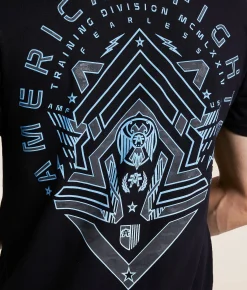 Tops|Graphic T-Shirts | American Fighter Springbrook T-Shirt Black