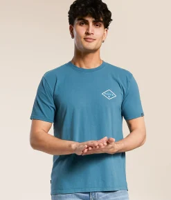 Veece Squared T-Shirt Teal Hot