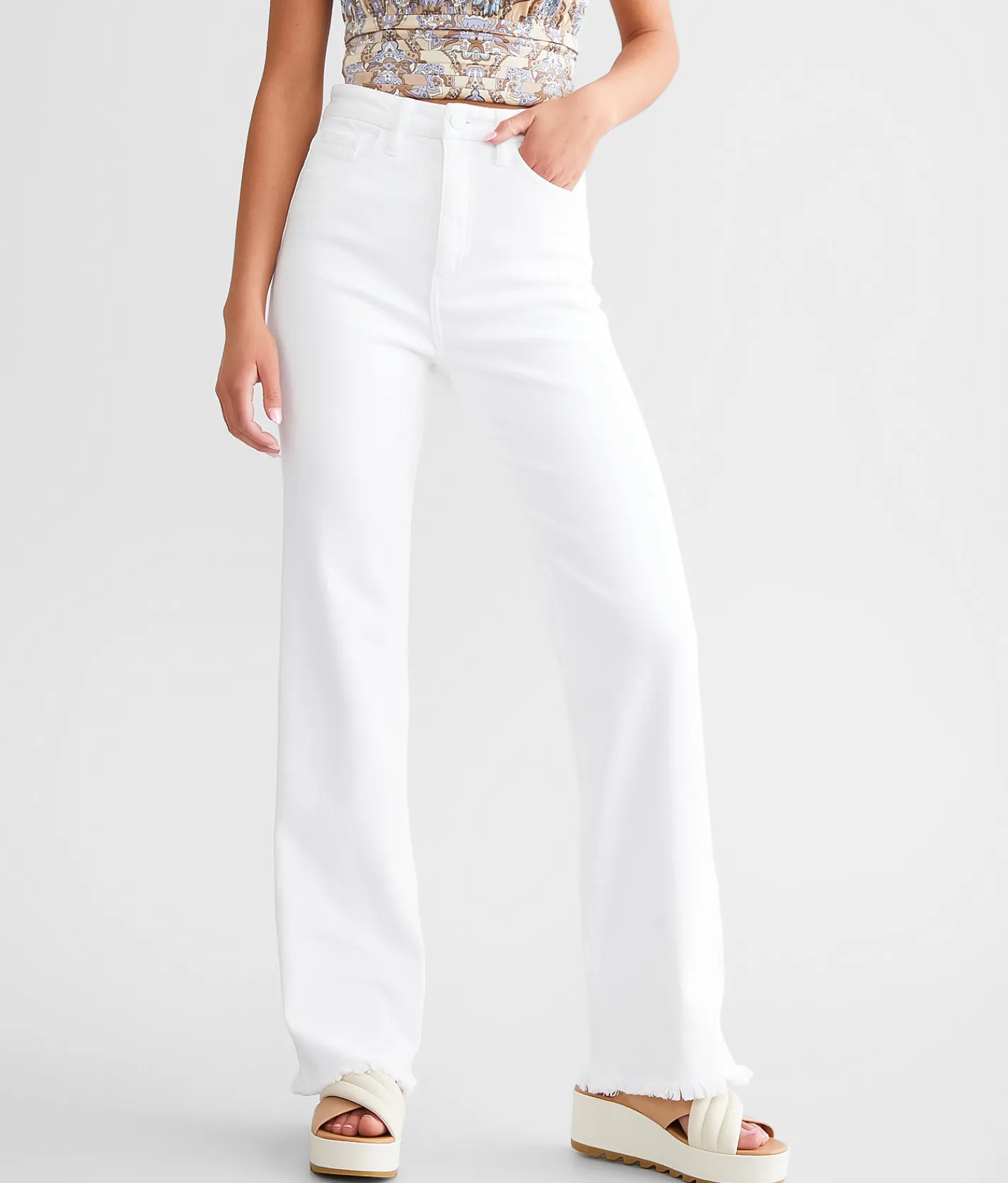 KanCan Signature 90s Straight Stretch Jean Dana Outlet