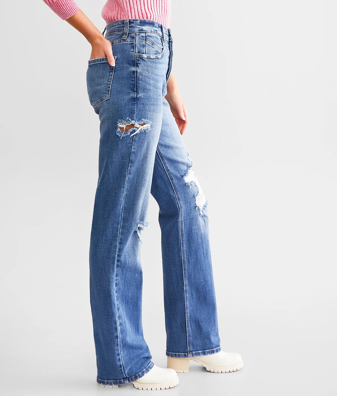 KanCan Signature 90s Straight Stretch Jean Eloise New