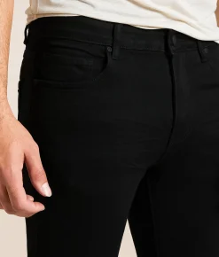Waimea Stacked Stretch Jean Jet Black New