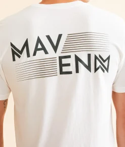 Graphic T-Shirts | Maven Co-op Staggered Stance T-Shirt White