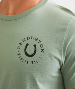 Pendleton Stallion T-Shirt Sage Best