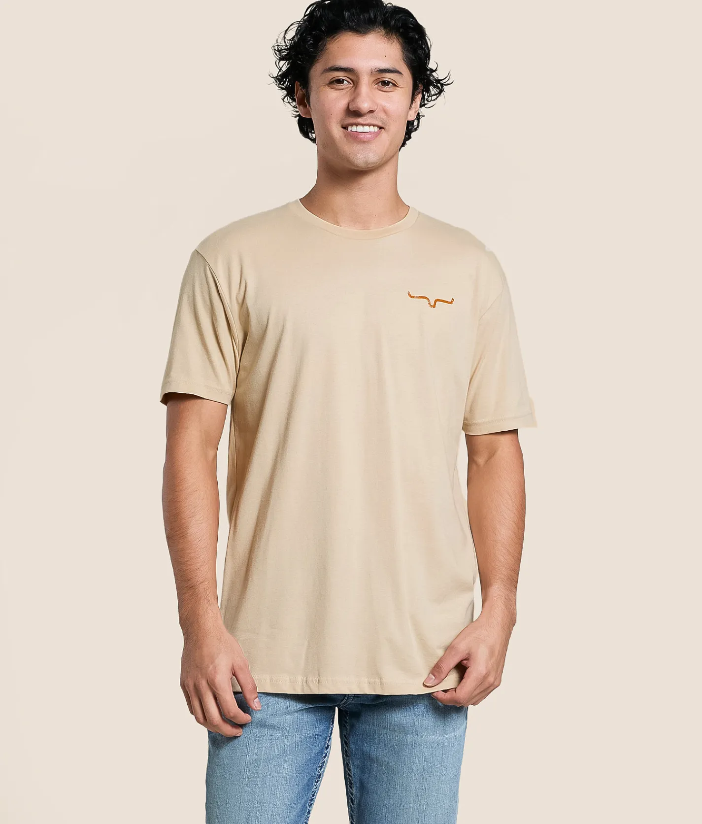 Kimes Ranch Stampede T-Shirt Cream Hot