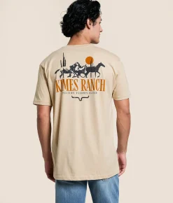 Graphic T-Shirts | Kimes Ranch Stampede T-Shirt Cream
