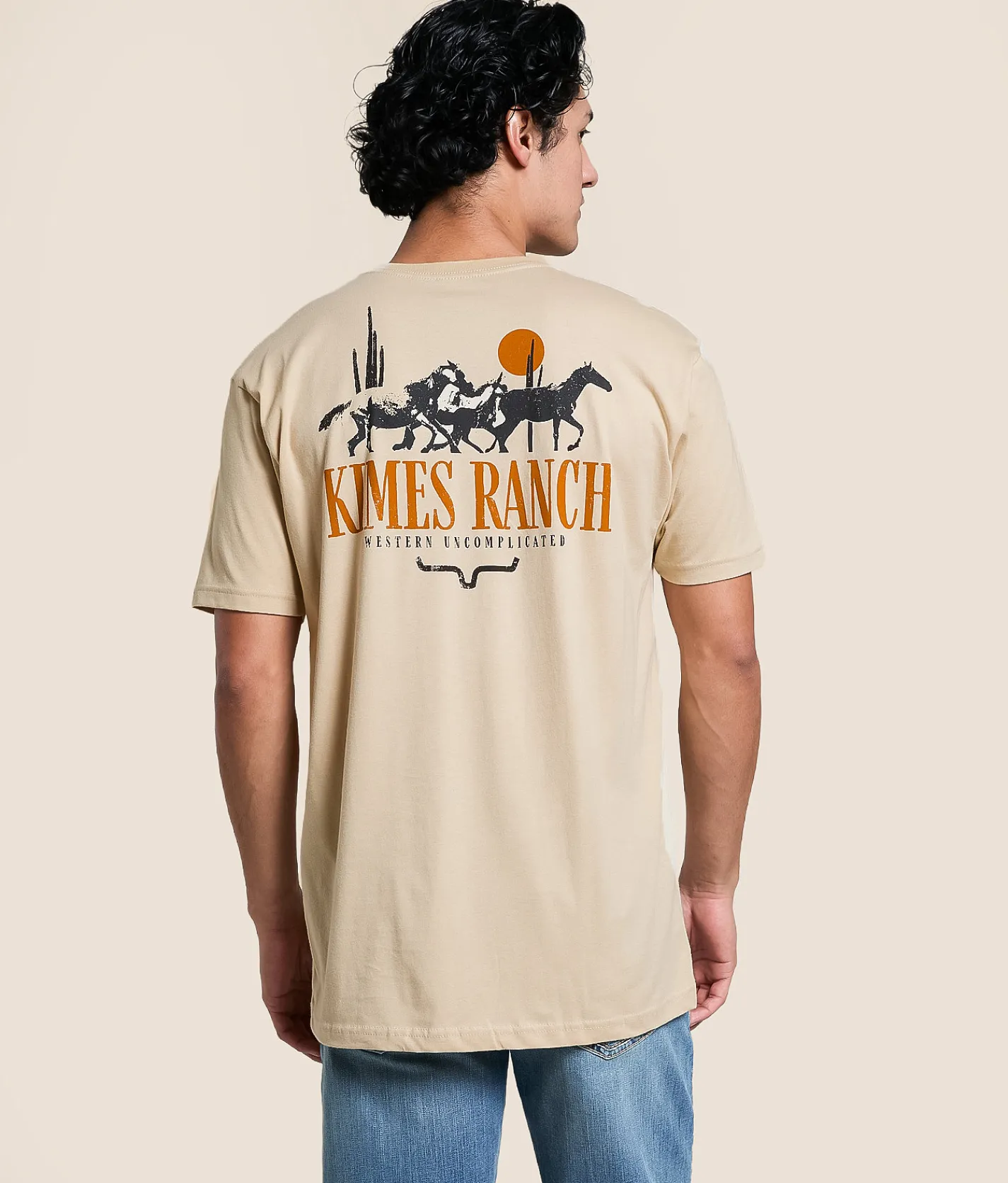 Graphic T-Shirts | Kimes Ranch Stampede T-Shirt Cream