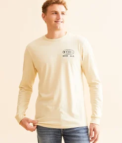 Fox Stamped T-Shirt Cream