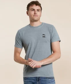 Maven Co-op Stamp T-Shirt Storm Grey Pigment New