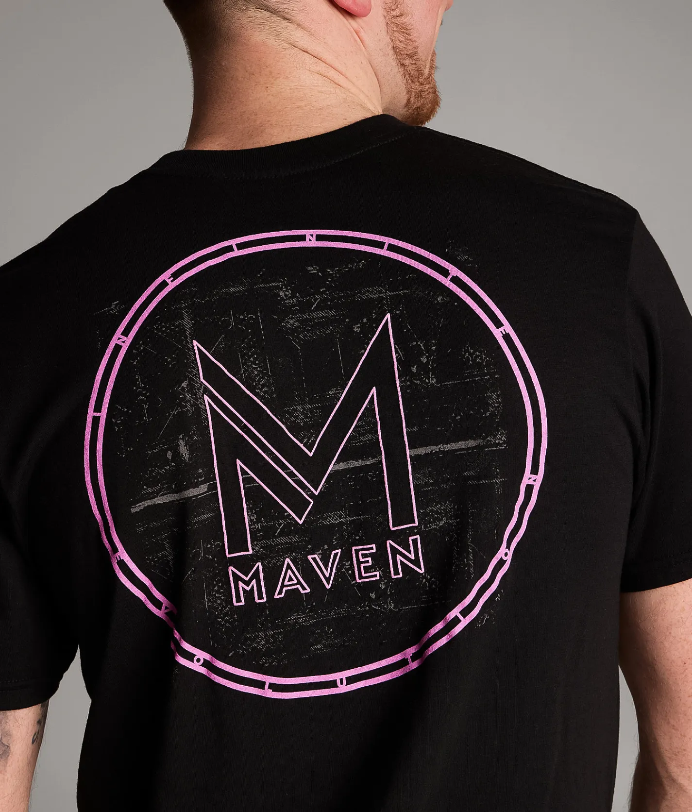 Tops|Graphic T-Shirts | Maven Co-op Stamp T-Shirt Black