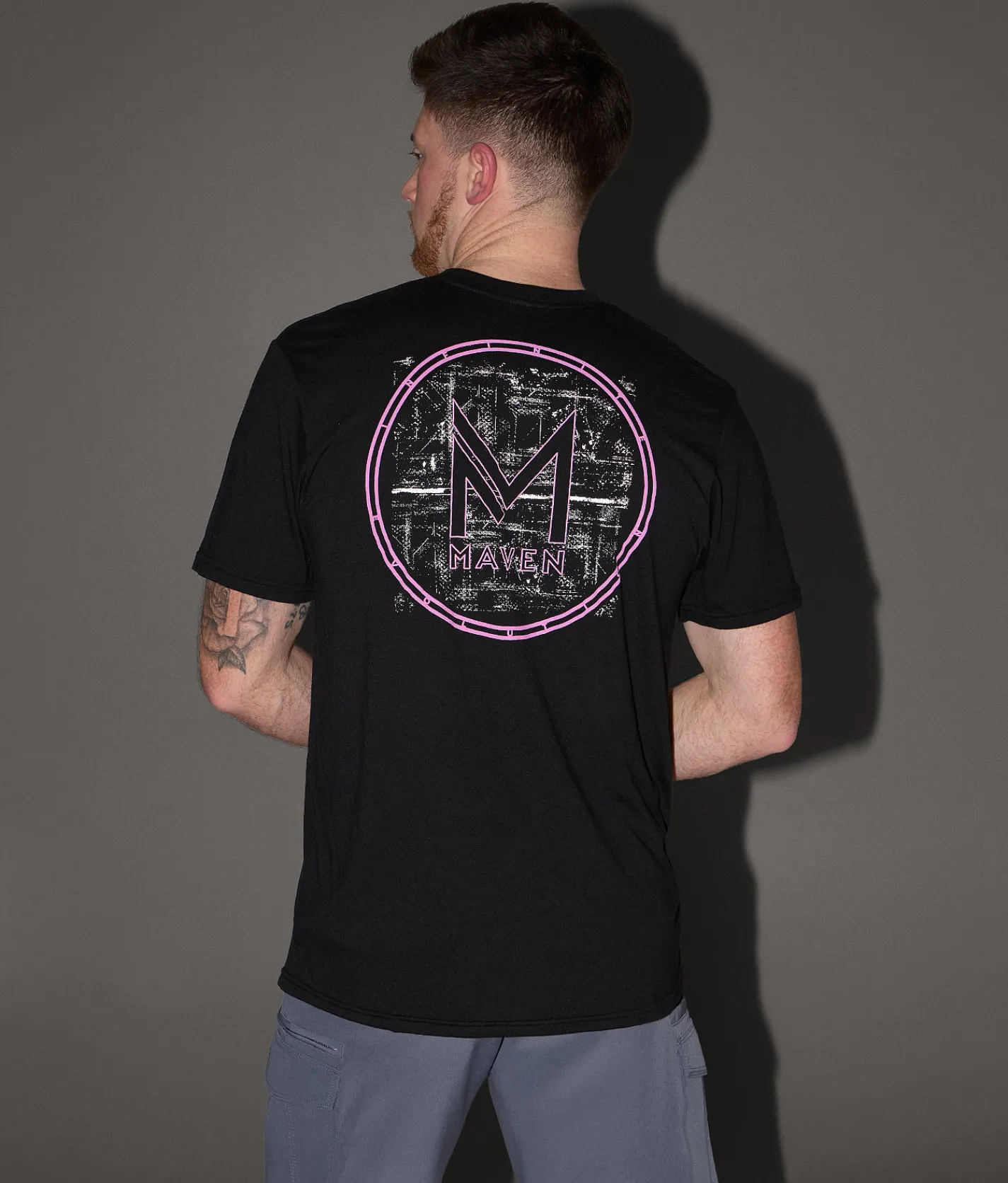 Tops|Graphic T-Shirts | Maven Co-op Stamp T-Shirt Black