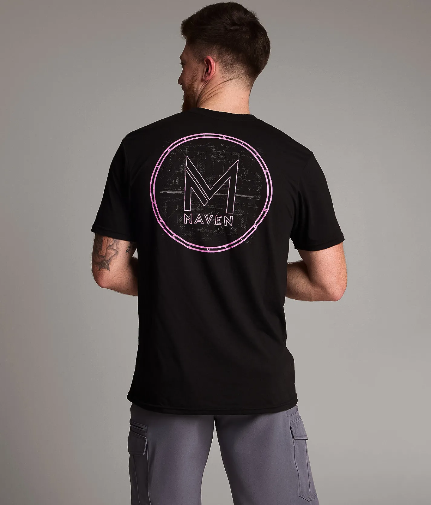 Tops|Graphic T-Shirts | Maven Co-op Stamp T-Shirt Black