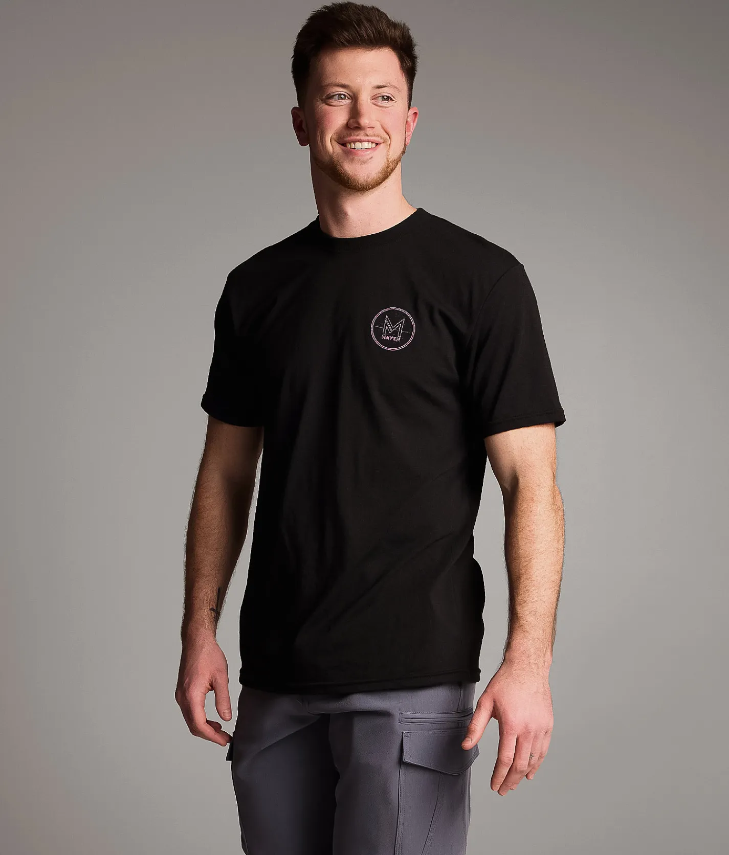 Tops|Graphic T-Shirts | Maven Co-op Stamp T-Shirt Black