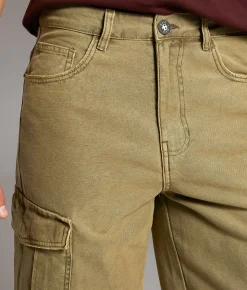 Bottoms|Shorts | BKE Standard Cargo Short Dark Khaki