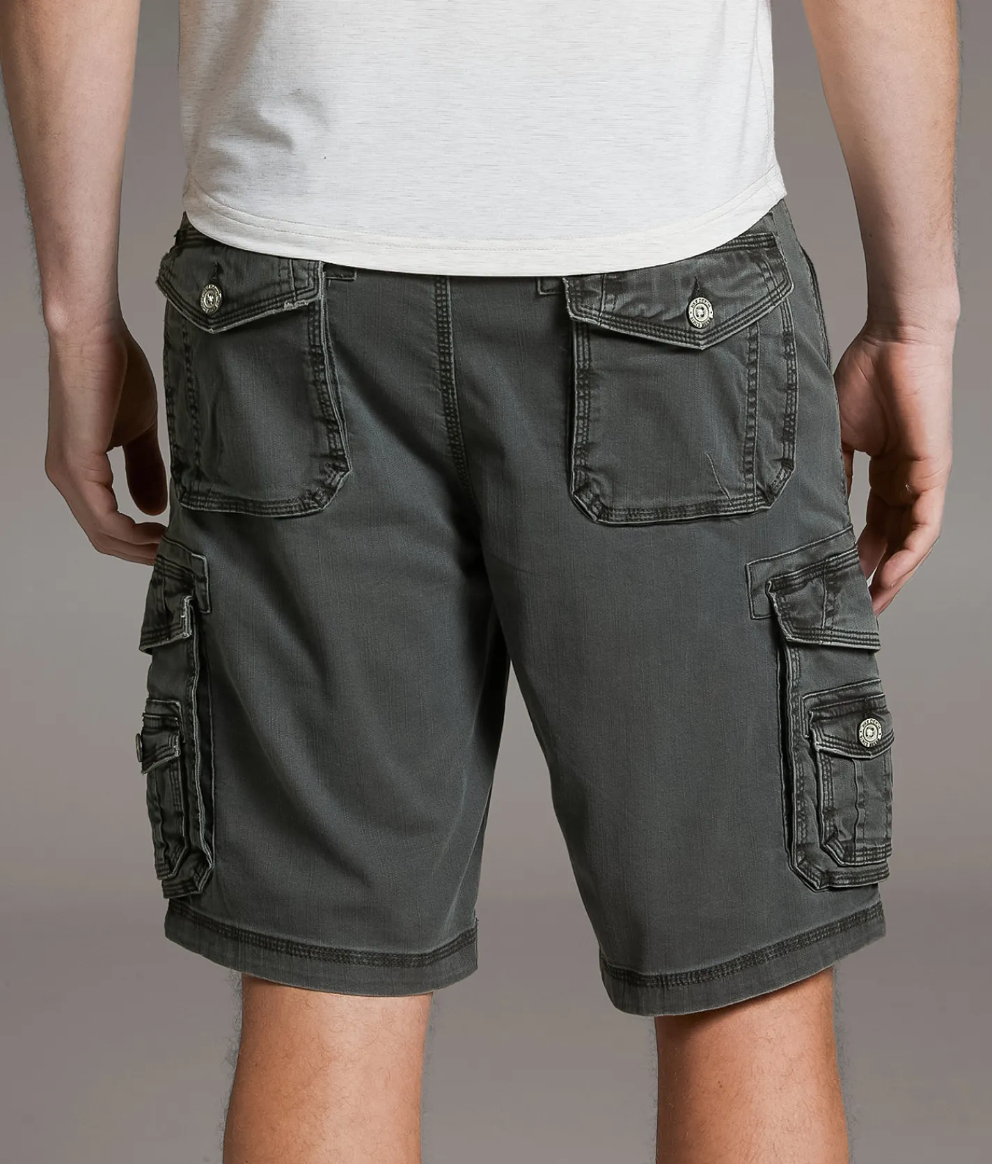 BKE Standard Cargo Stretch Short Raven Outlet