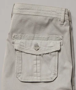 Bottoms|Shorts | BKE Standard Cargo Stretch Short Light Grey