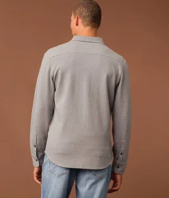 Outpost Makers Standard Knit Shirt Grey Hot