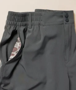 Shorts | BURLEBO Standard Performance Hybrid Performance Short River Rock Grey