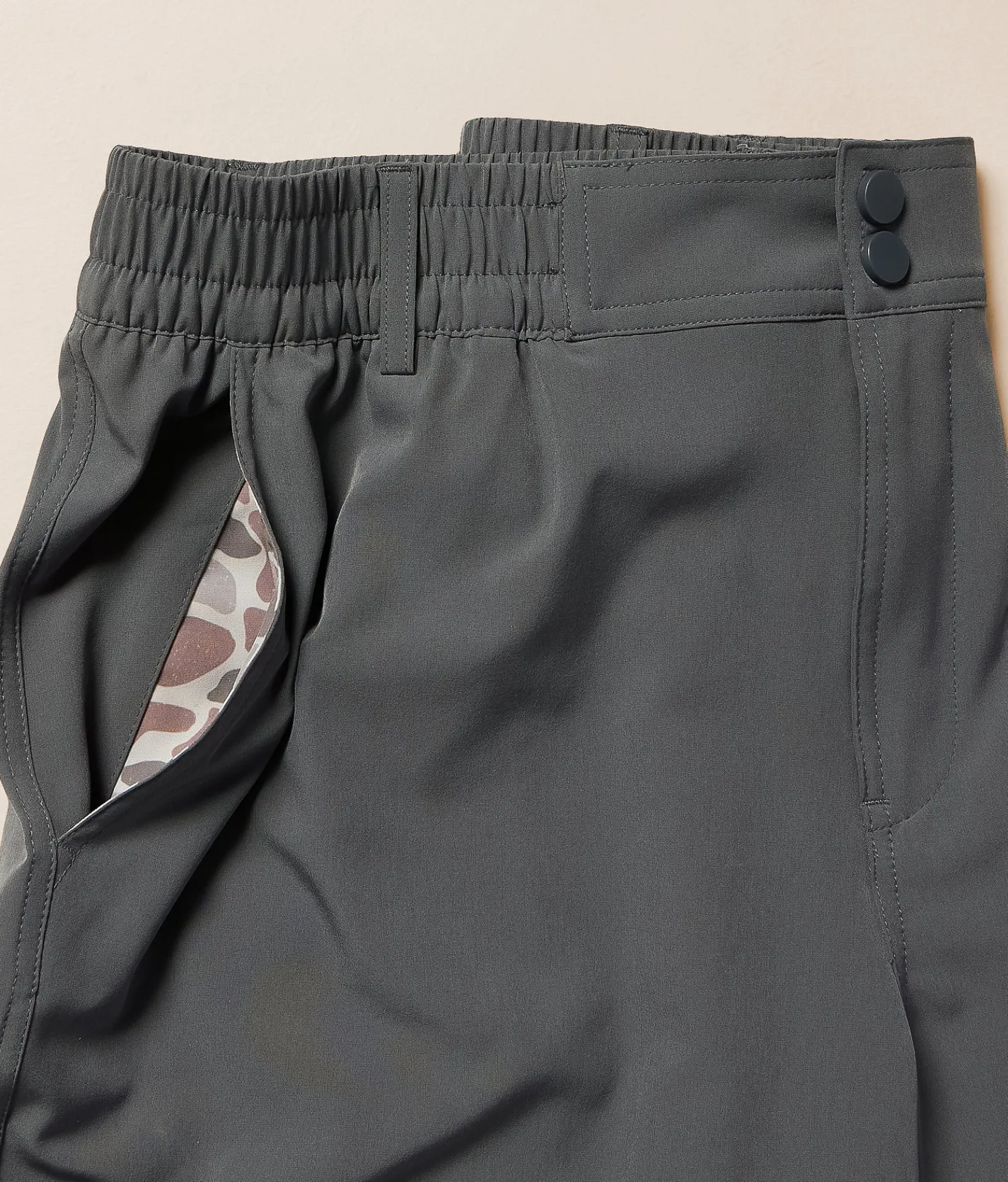 Shorts | BURLEBO Standard Performance Hybrid Performance Short River Rock Grey