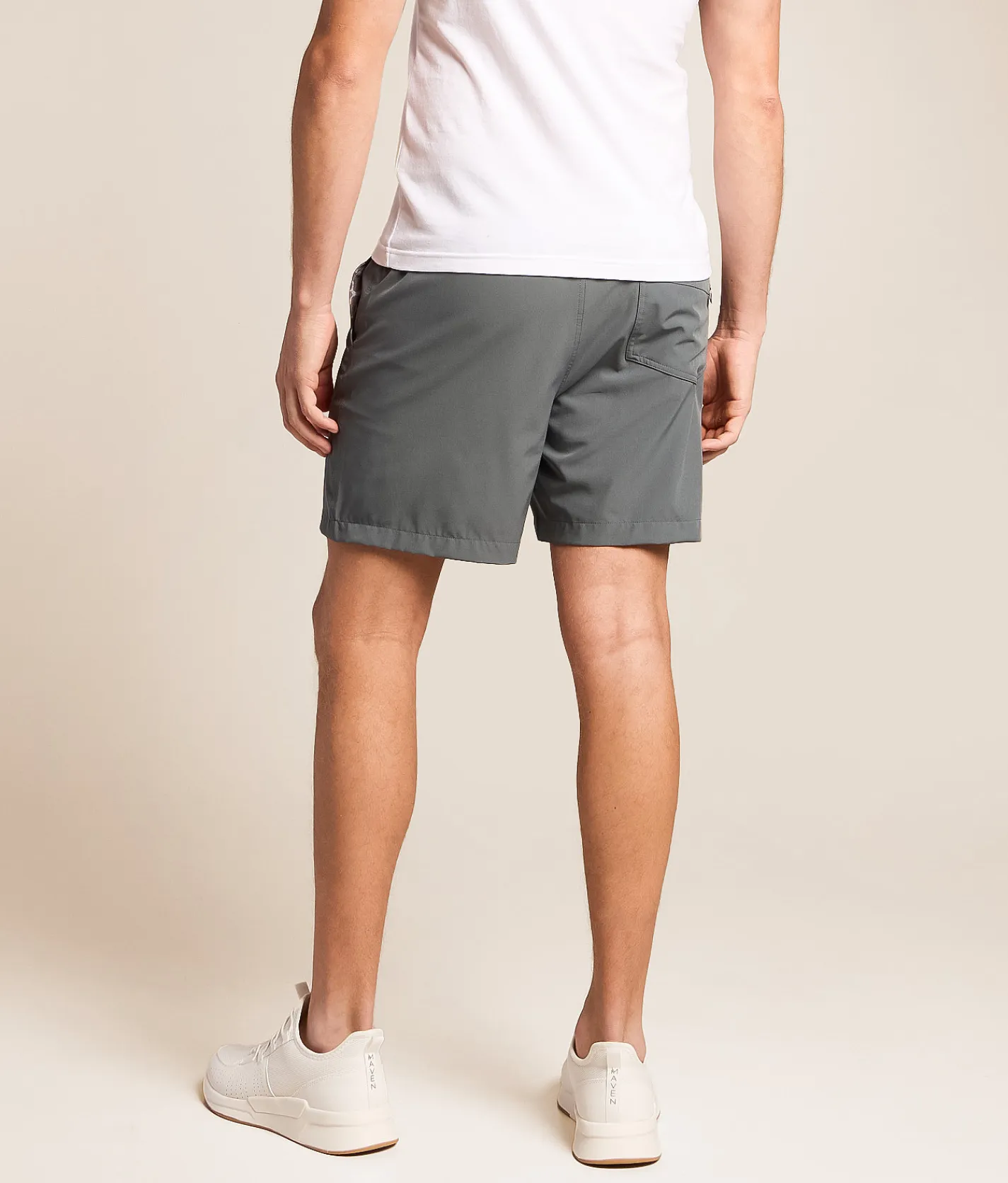 Shorts | BURLEBO Standard Performance Hybrid Performance Short River Rock Grey
